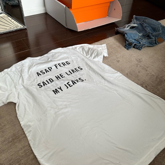 Agolde top & bdg jean shorts set - Picture 4 of 12